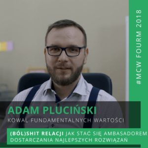 Adam Pluciński - Kowal Fundamentalnych Wartości